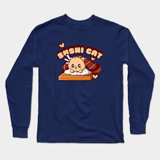 Sushi Cat Long Sleeve T-Shirt